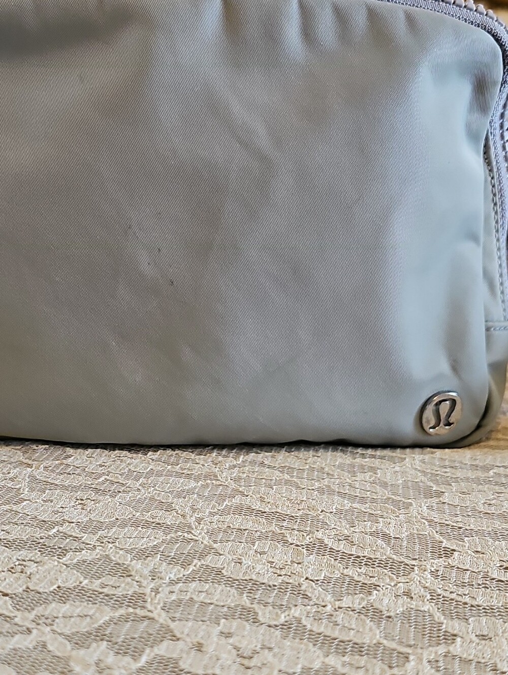 lululemon athletica Light Gray Belt Pouch